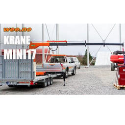 Reservedeler til Kran Mini17- 1,7T.M
